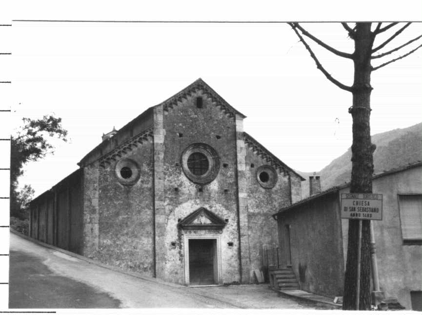 Chiesa di S. Sebastiano (chiesa, rurale) - Finale Ligure (SV)  (XV, Fine)