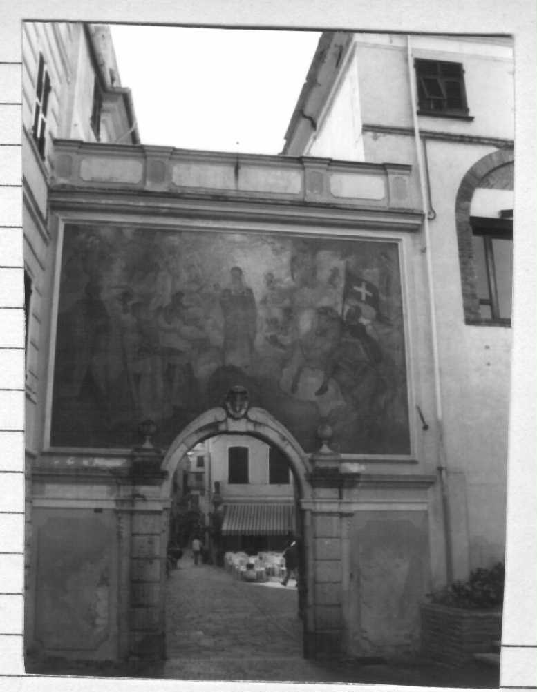 Porta di città (porta, urbana) - Noli (SV)  (XIX)