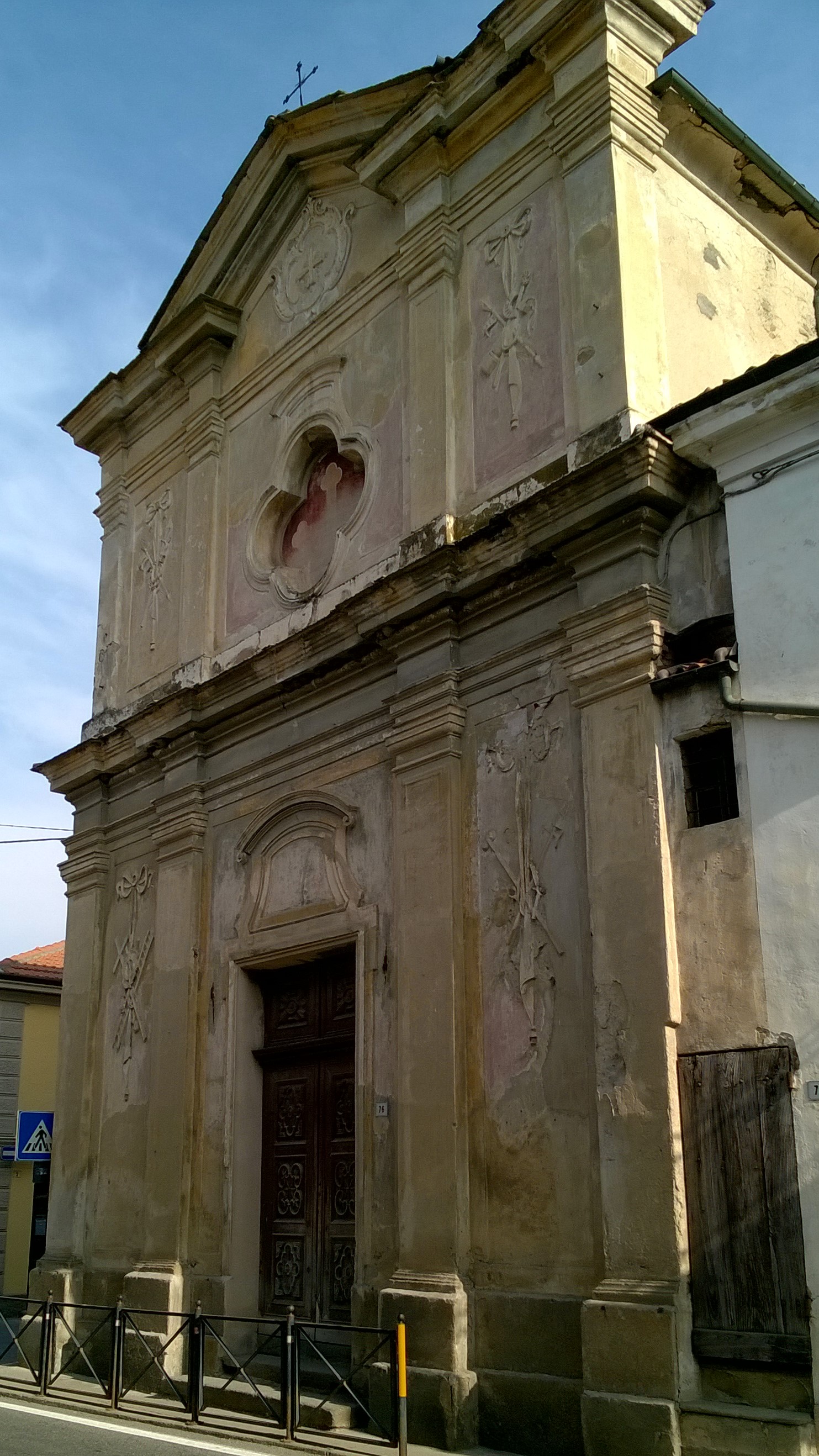 Canfraternita di Santa Croce (chiesa, Vicariale) - Envie (CN)  (XVIII, fine)