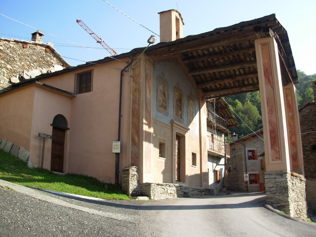 Cappella di S. Antonio (cappella) - Ostana (CN)  (XV (?))