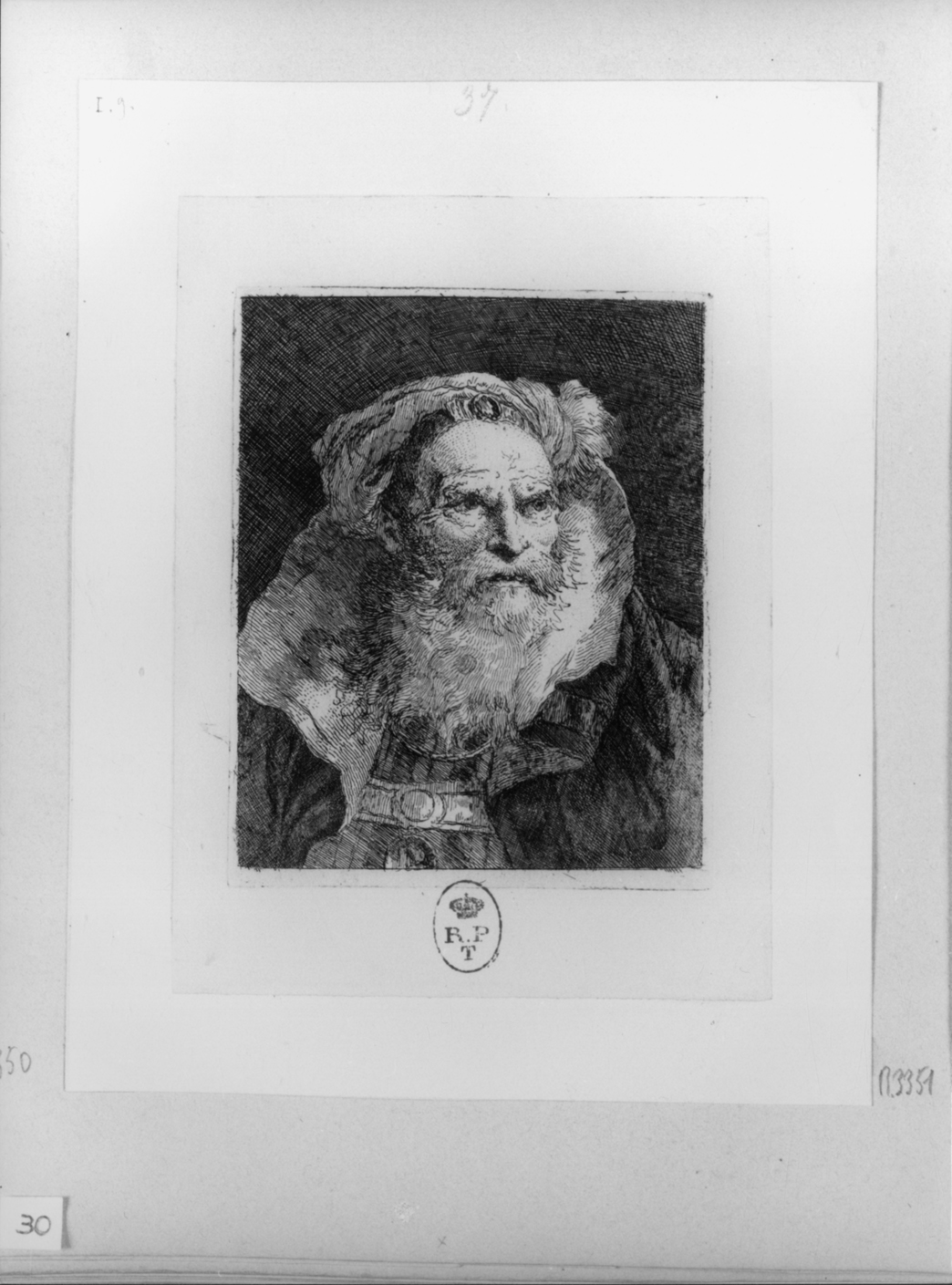 Raccolta di teste, teste maschili (stampa, serie) di Tiepolo Giovanni Battista, Tiepolo Gian Domenico (sec. XVIII)