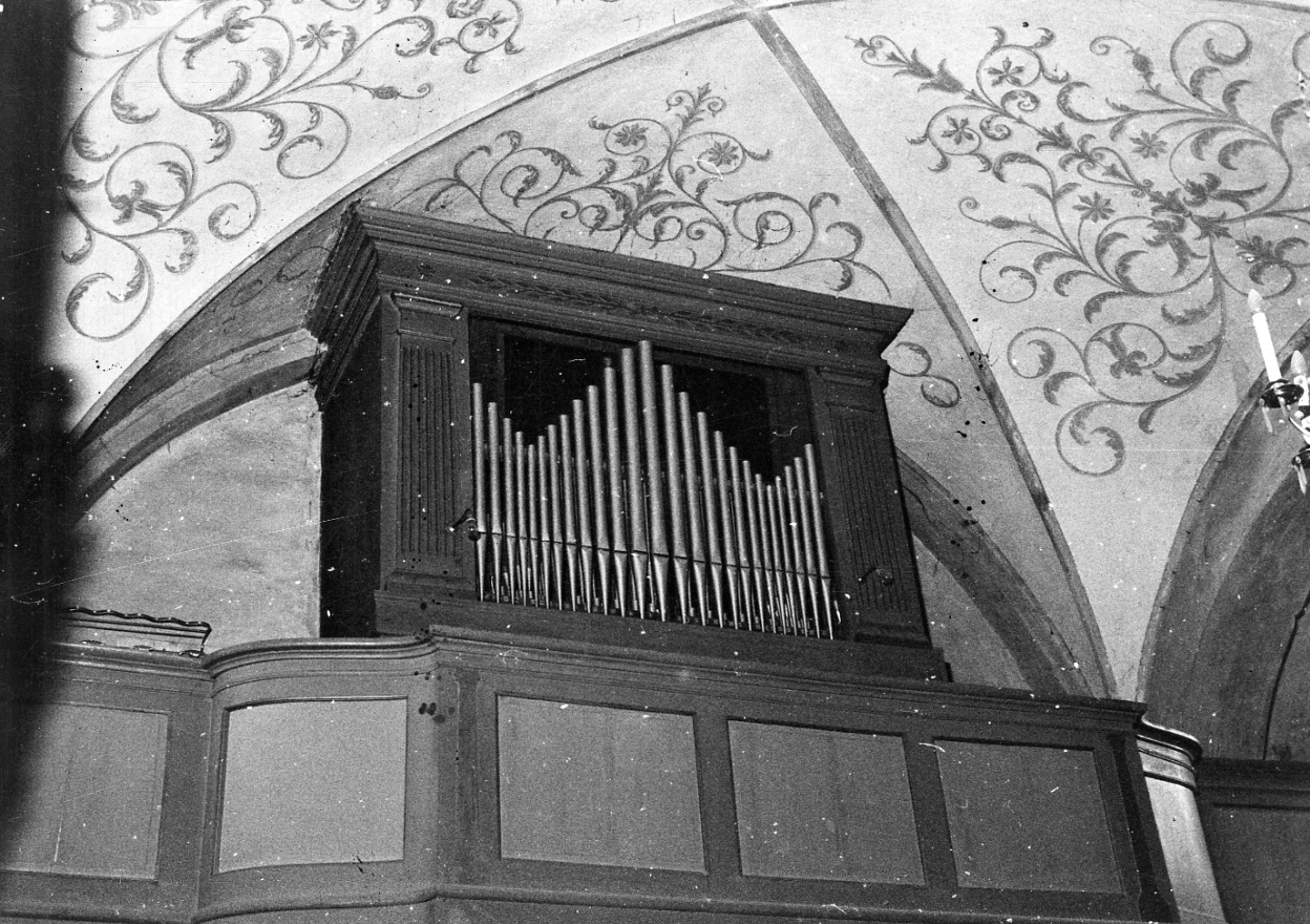 organo (seconda metà, prima metà, prima metà, seconda metà sec. XIX, sec. XX, sec. XX, sec. XX)