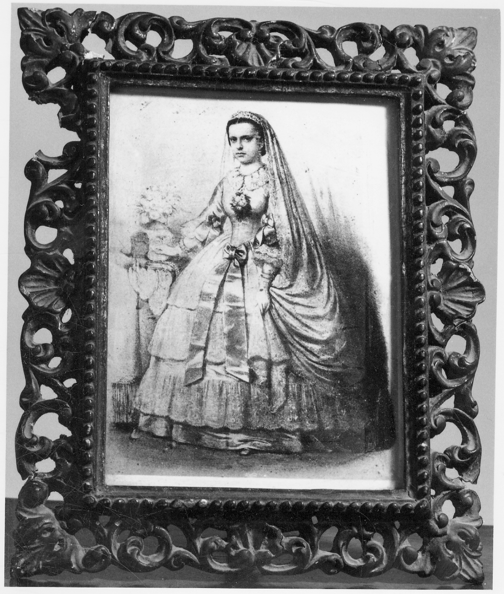 ritratto di Maria Clotilde (stampa) - ambito piemontese (seconda metà sec. XIX)