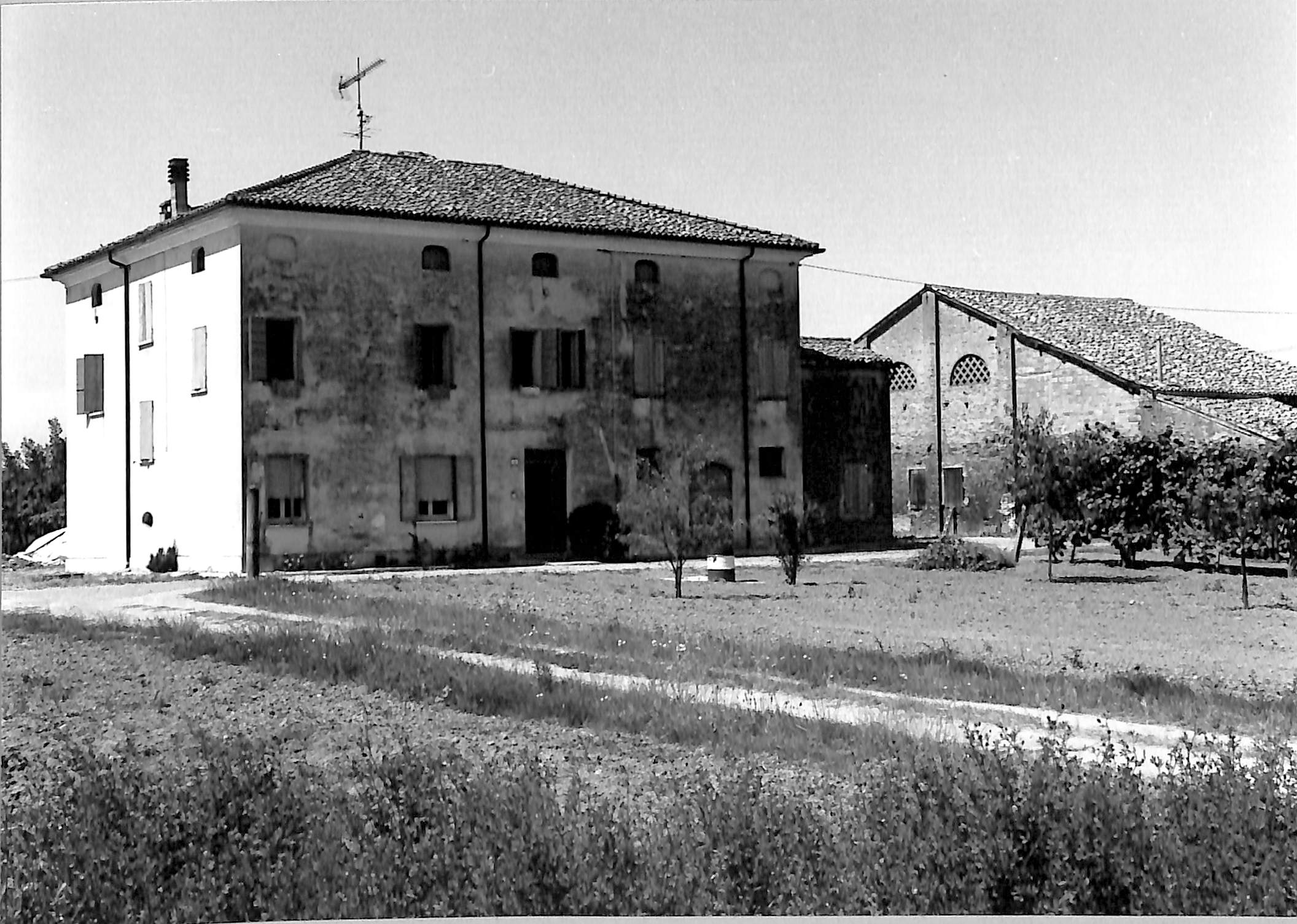 corte, rurale - Castelnovo Bariano (RO)  (XVIII, fine)