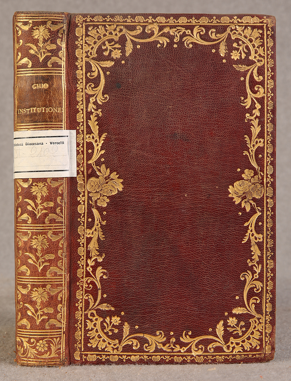 legatura piena, opera isolata - ambito italiano (terzo quarto XVIII)