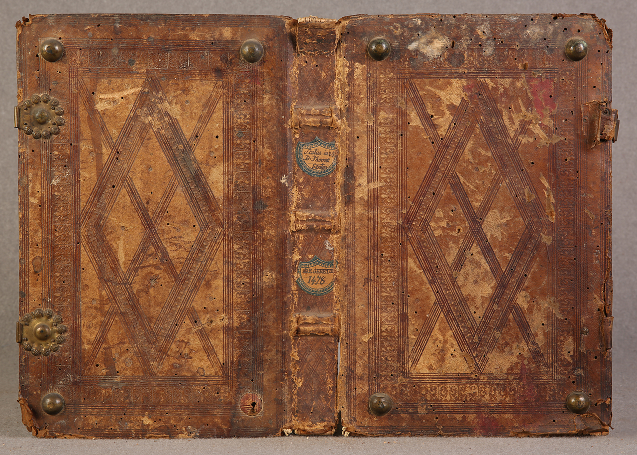 legatura piena, opera isolata - ambito italiano (ultimo quarto XV)