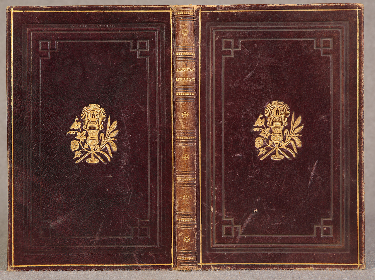 legatura piena, opera isolata di Saggino e Virano - ambito italiano (fine XIX)