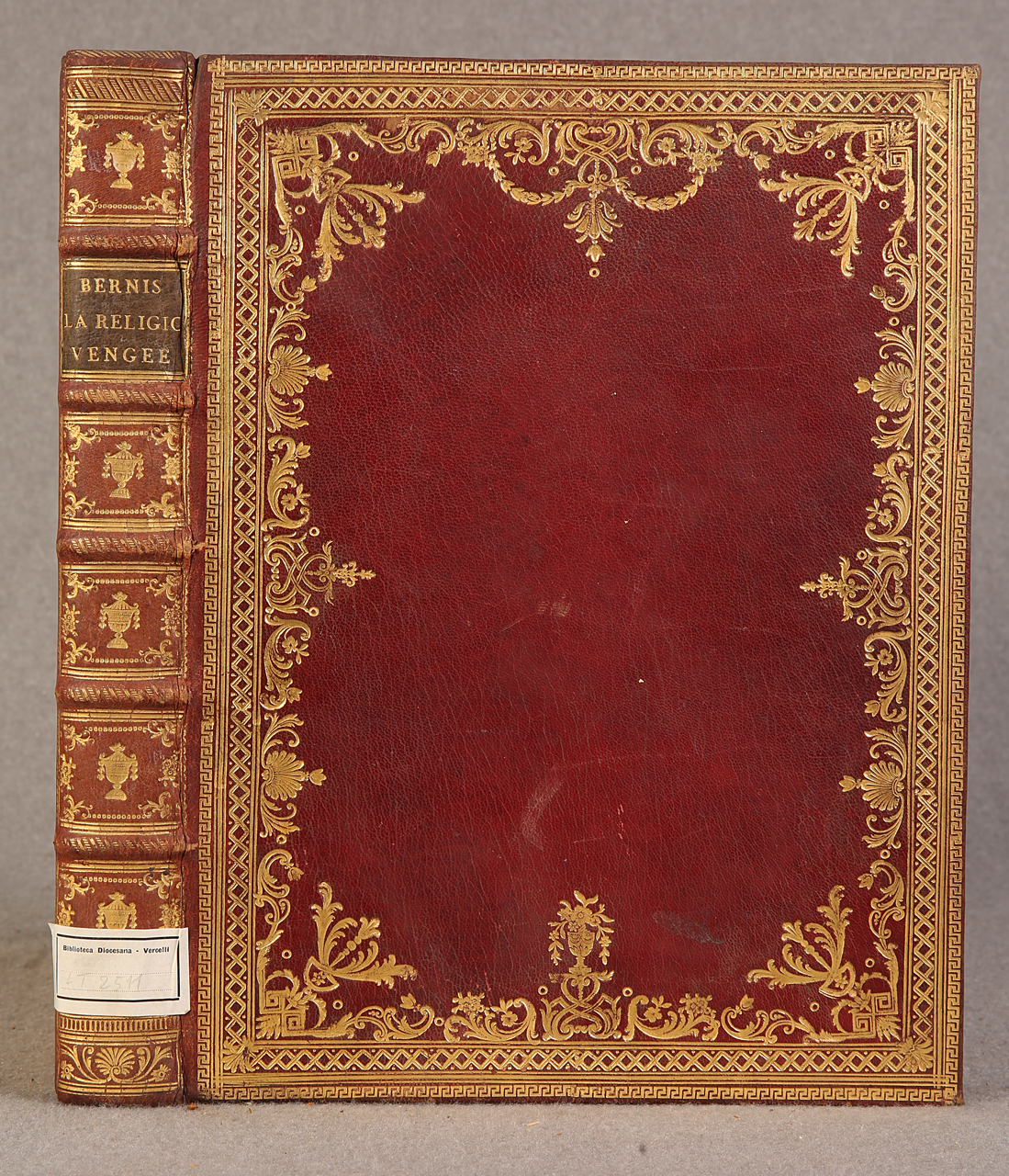legatura piena, opera isolata - ambito italiano (fine/ inizio XVIII/XIX)