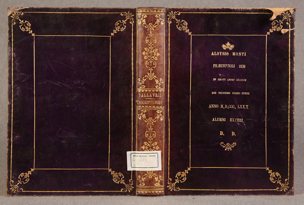 legatura piena, opera isolata - ambito italiano (ultimo quarto XIX)