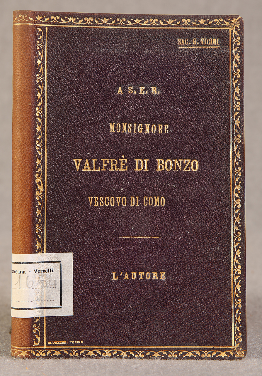 legatura piena, opera isolata di Vezzosi (laboratorio) - ambito italiano (fine/ inizio XIX/ XX)