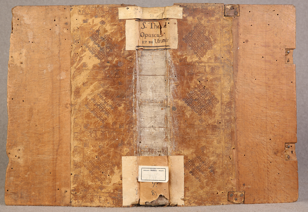 legatura ad assi scoperte, opera isolata - ambito italiano (primo quarto XVI)