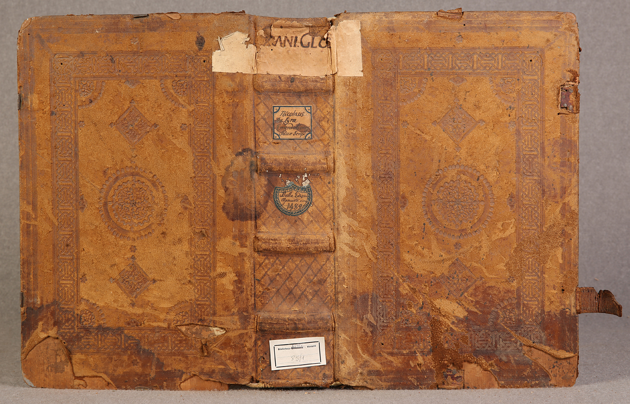 legatura piena, opera isolata - ambito italiano (ultimo quarto XV)