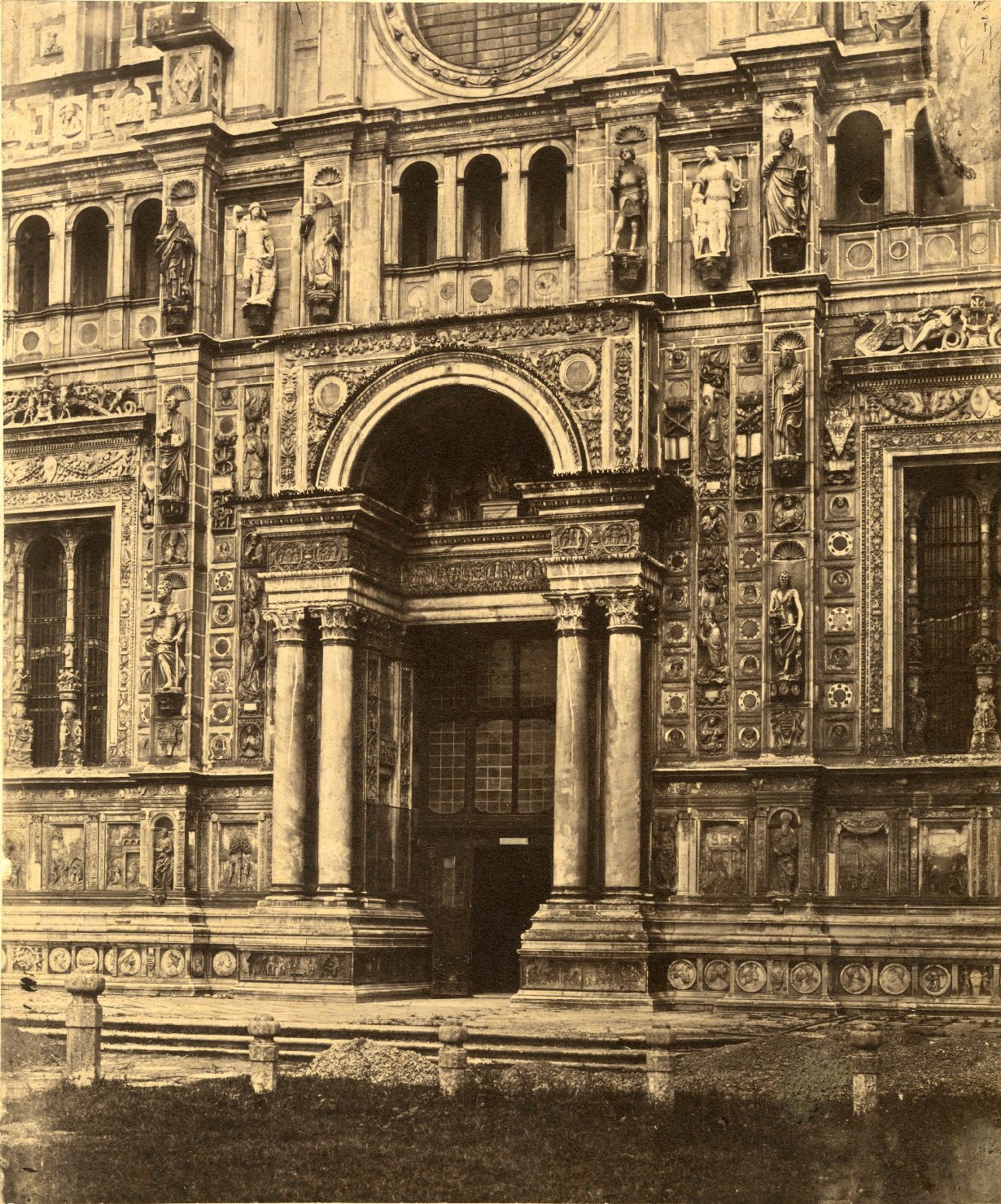 Architettura - Scultura - Monasteri - Certose - Pavia (positivo) di Briosco, Benedetto, Amadeo, Giovanni Antonio, Mantegazza, Cristoforo, Anonimo (XIX)