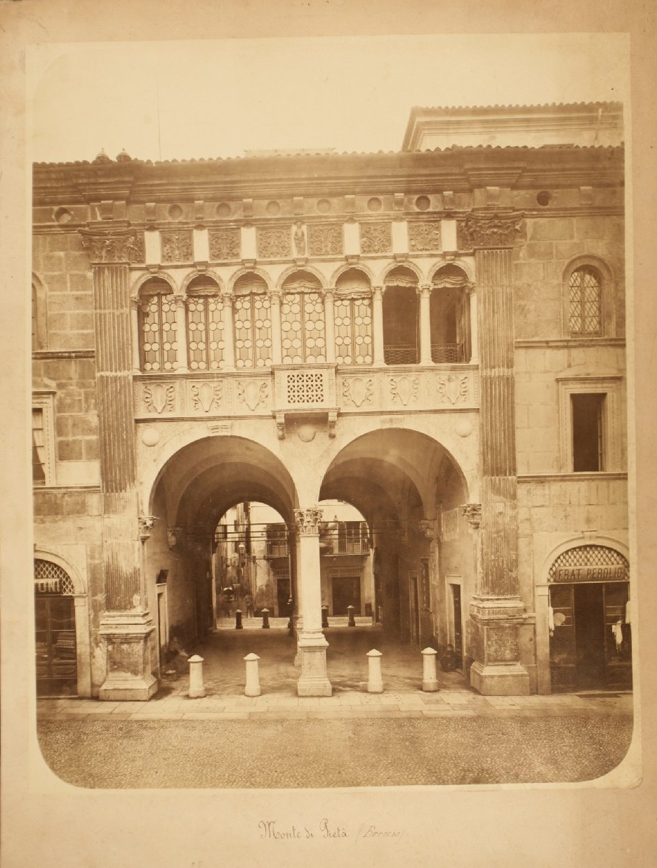 Architettura - Brescia (positivo) di de' Grassi, Filippino, Rossetti, Giacomo (attr) (XIX)