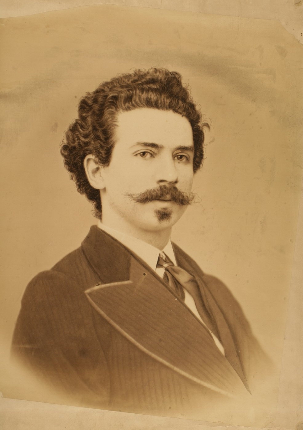 Ritratti - Ritratto maschile (positivo) di Anonimo (XIX)