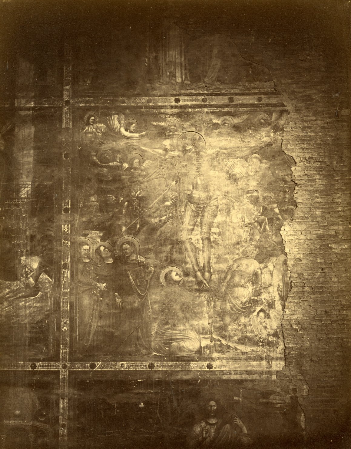 Storie della vita di Cristo - Pitture murali (positivo) di Francesco da Rimini, Anriot, Emilio (attr) (XIX)