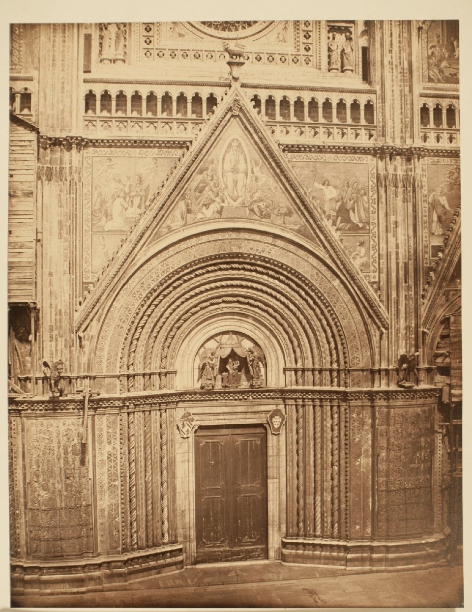 Orvieto - Architetture - Chiese (positivo) di Maitani, Lorenzo, Anonimo (XIX)