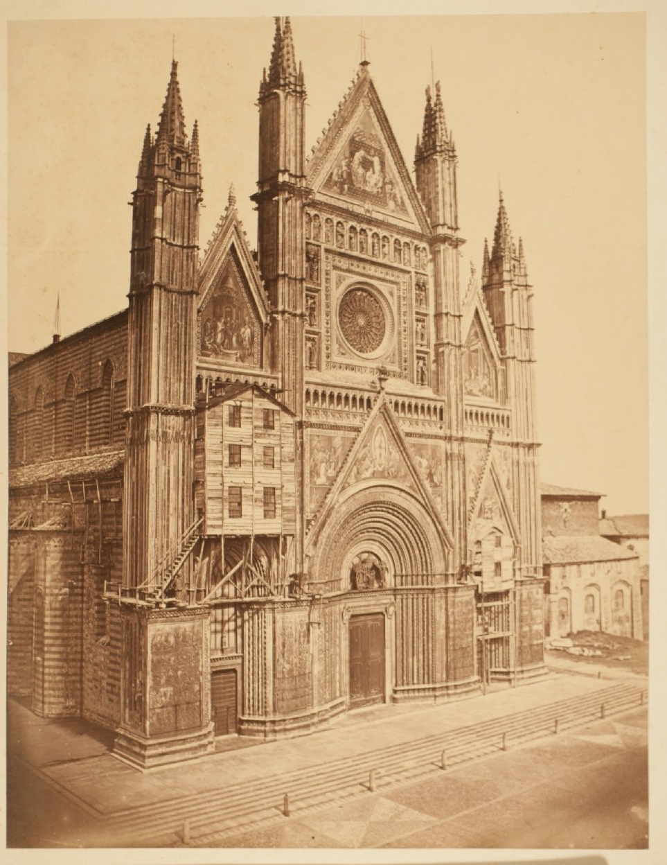 Orvieto - Architetture - Chiese (positivo) di Maitani, Lorenzo, Anonimo (XIX)