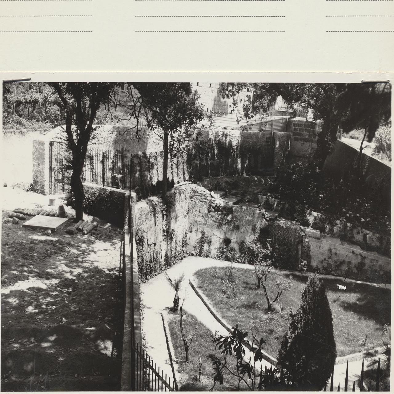 Napoli Posillipo. Villa Paratore (negativo) di Anonimo (XX)