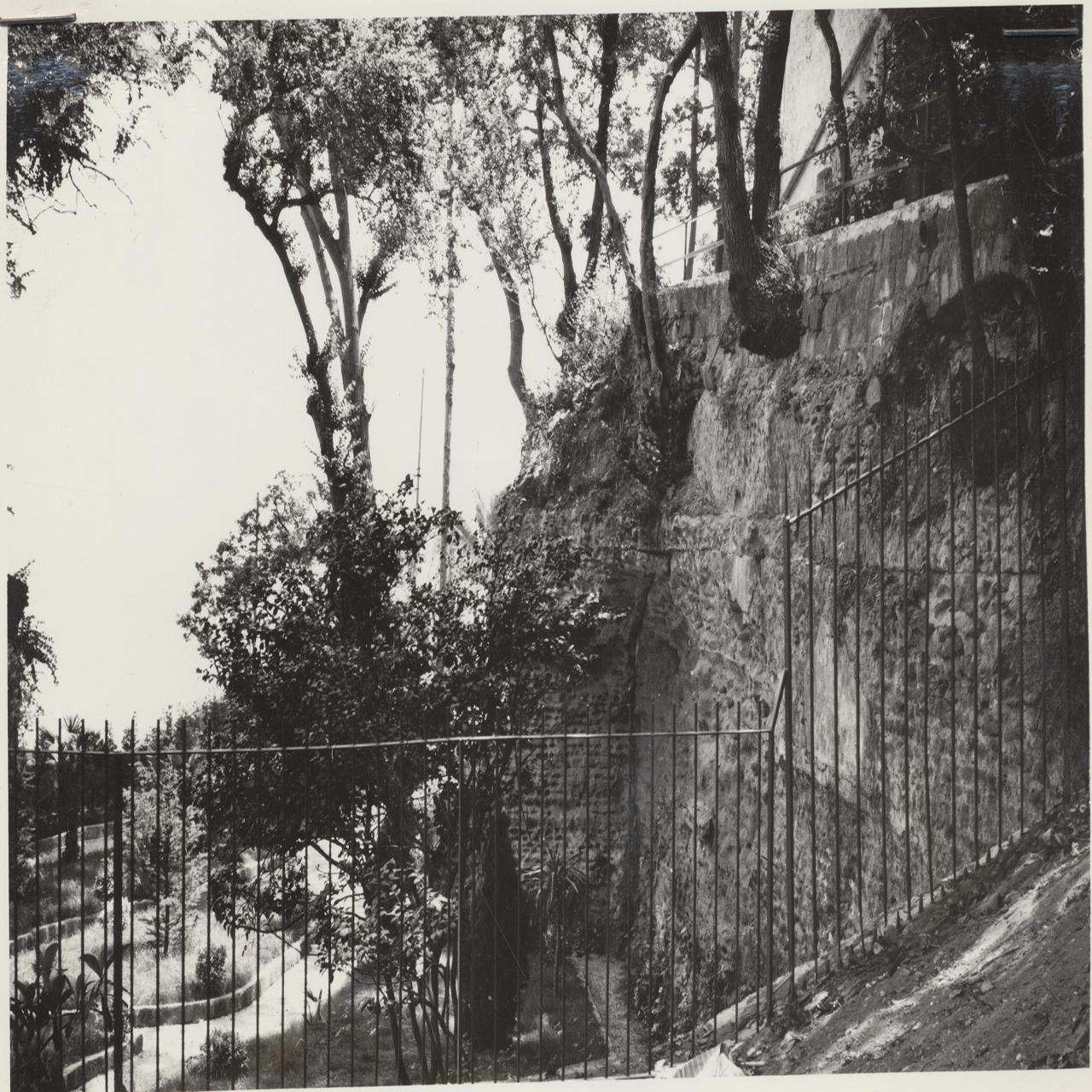 Napoli Posillipo. Villa Paratore (negativo) di Anonimo (XX)