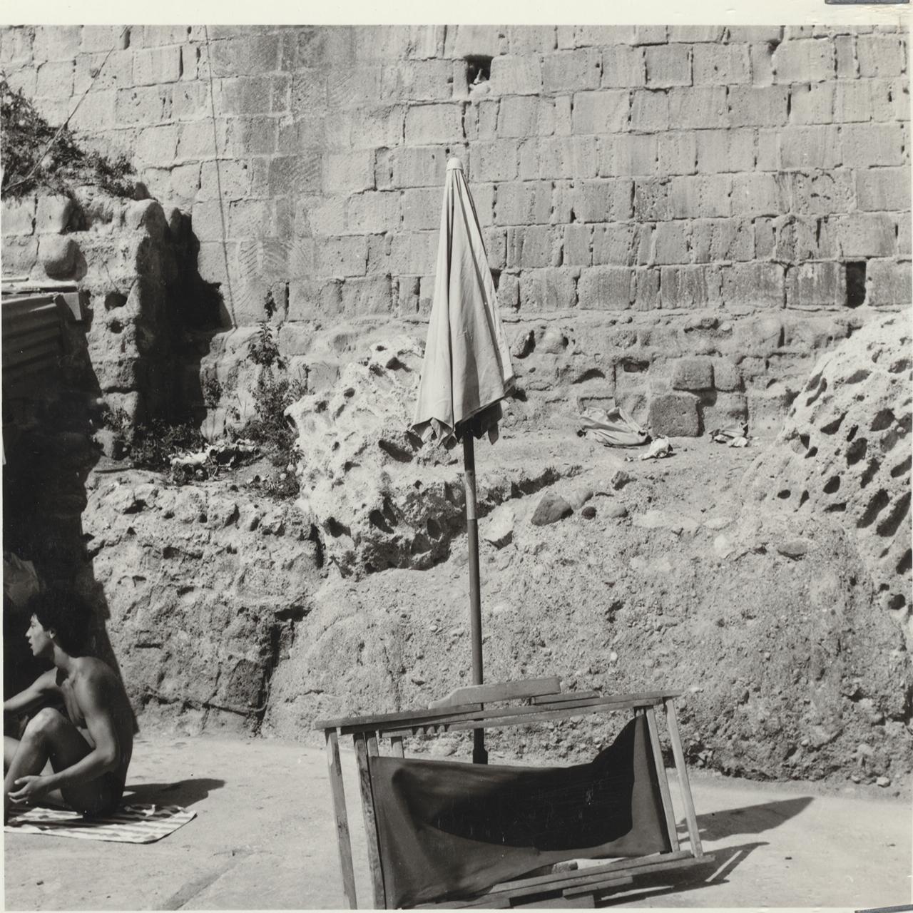 Napoli Posillipo. Cala della Gaiola (negativo) di Anonimo (XX)