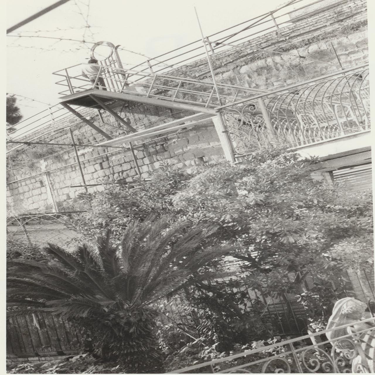 Napoli Marechiaro. Calata Ponticello (negativo) di Anonimo (XX)