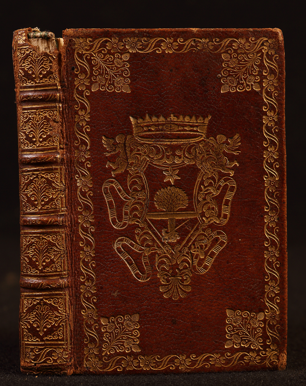 legatura piena - alle armi, opera isolata - ambito italiano (inizio/ inizio XVIII/XIX)