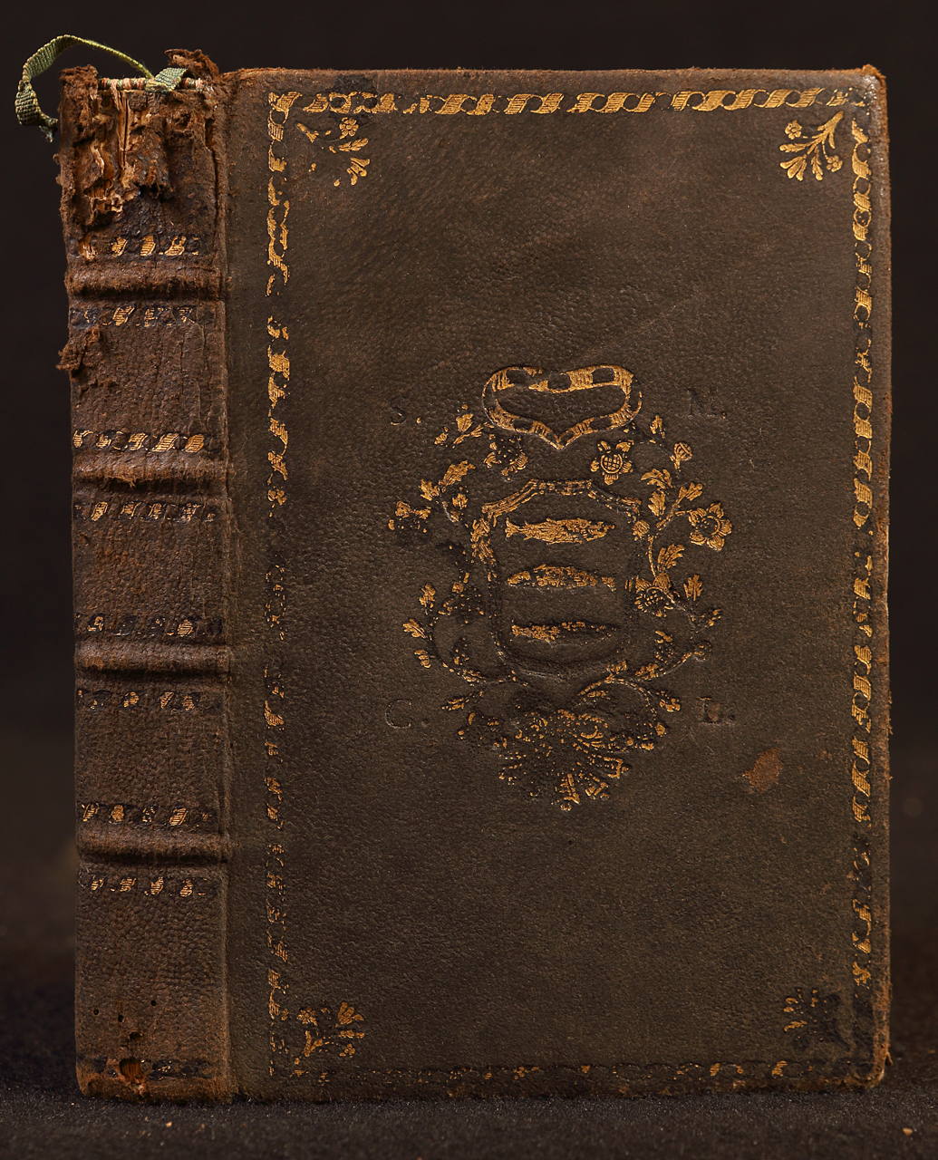 legatura piena - alle armi, opera isolata - ambito italiano (prima metà XVIII)