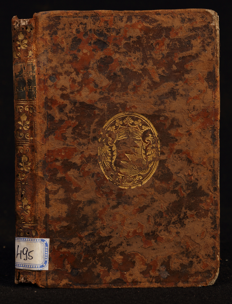 legatura piena - alle armi, opera isolata - ambito italiano (metà/ metà XVIII/XIX)