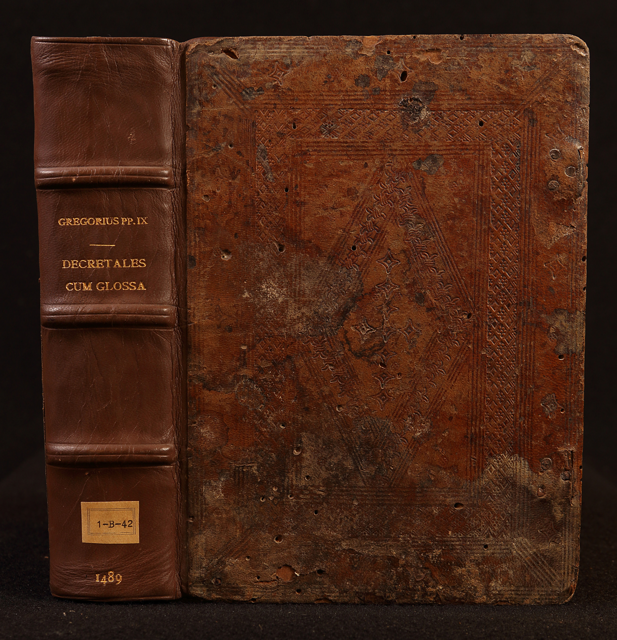 legatura piena, opera isolata - ambito italiano (fine/ metà XV/XVI)