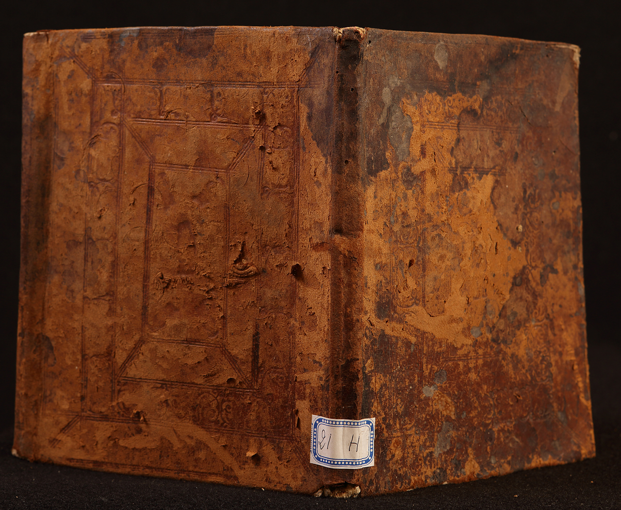 legatura piena - a ribalta, opera isolata - ambito italiano (seconda metà XVI)