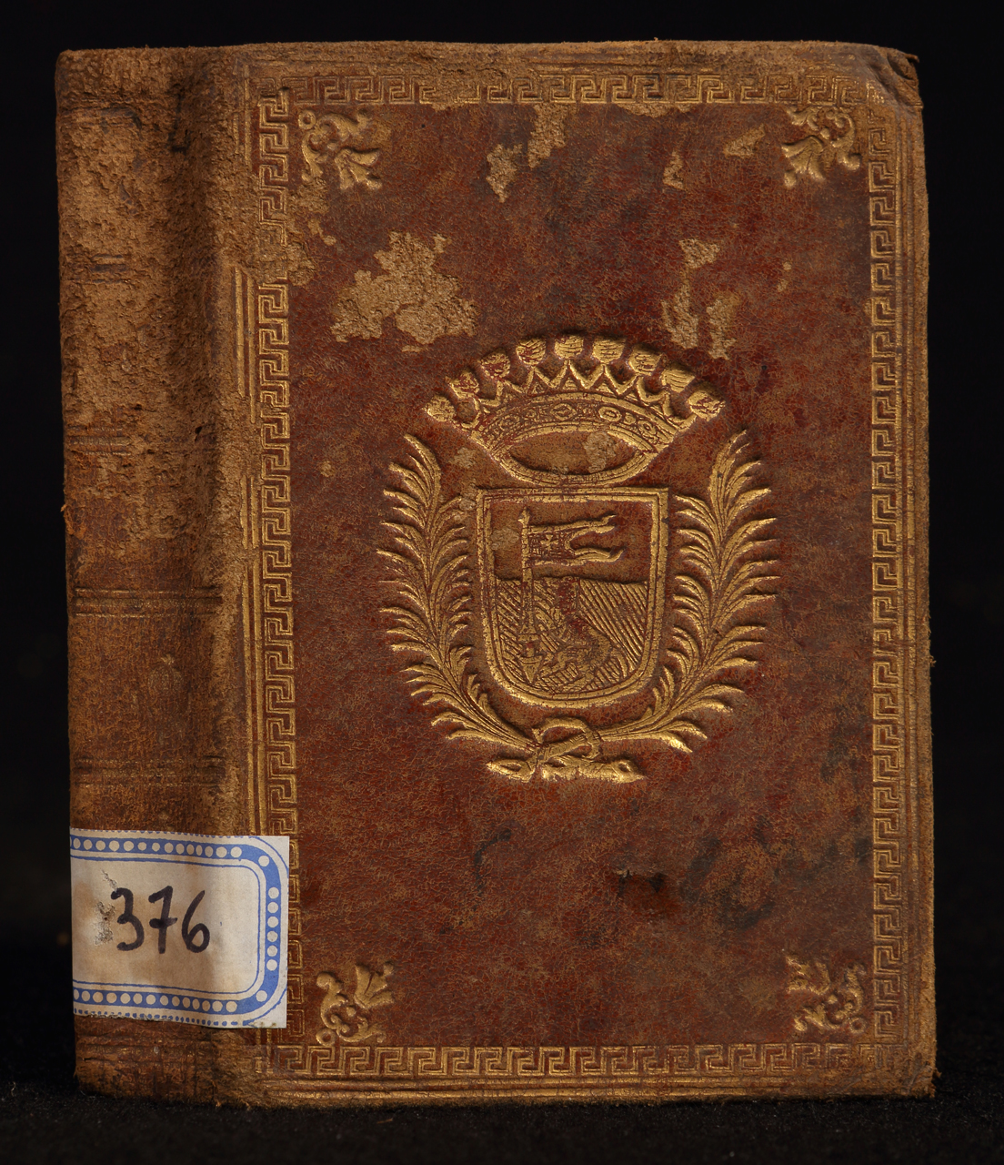 legatura piena - alle armi, opera isolata - ambito italiano (fine/ metà XVIII/XIX)