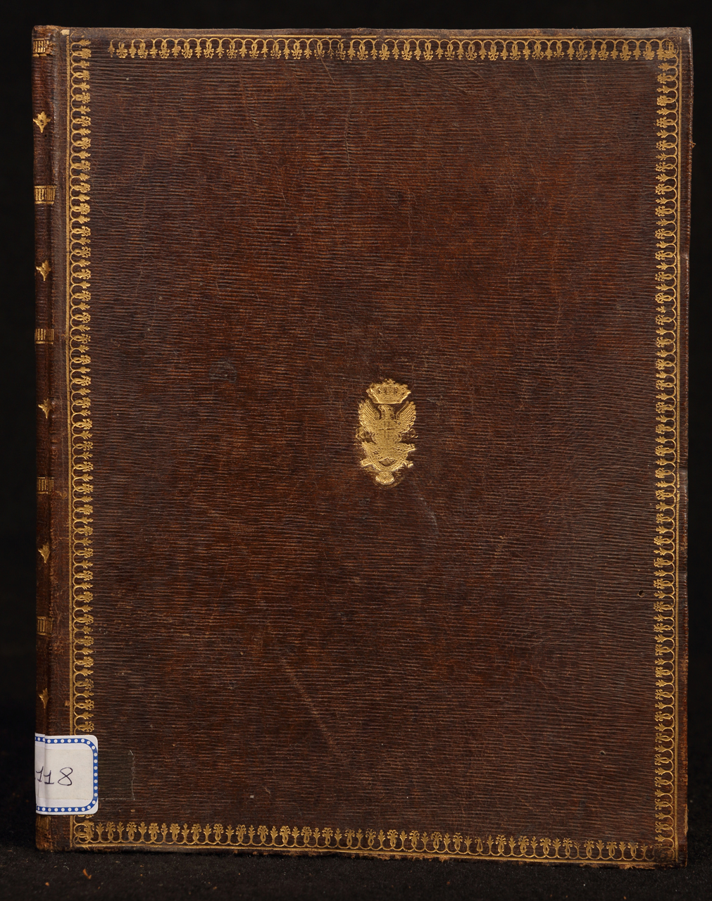 legatura piena - alle armi, opera isolata - ambito italiano (inizio/ inizio XIX/XX)