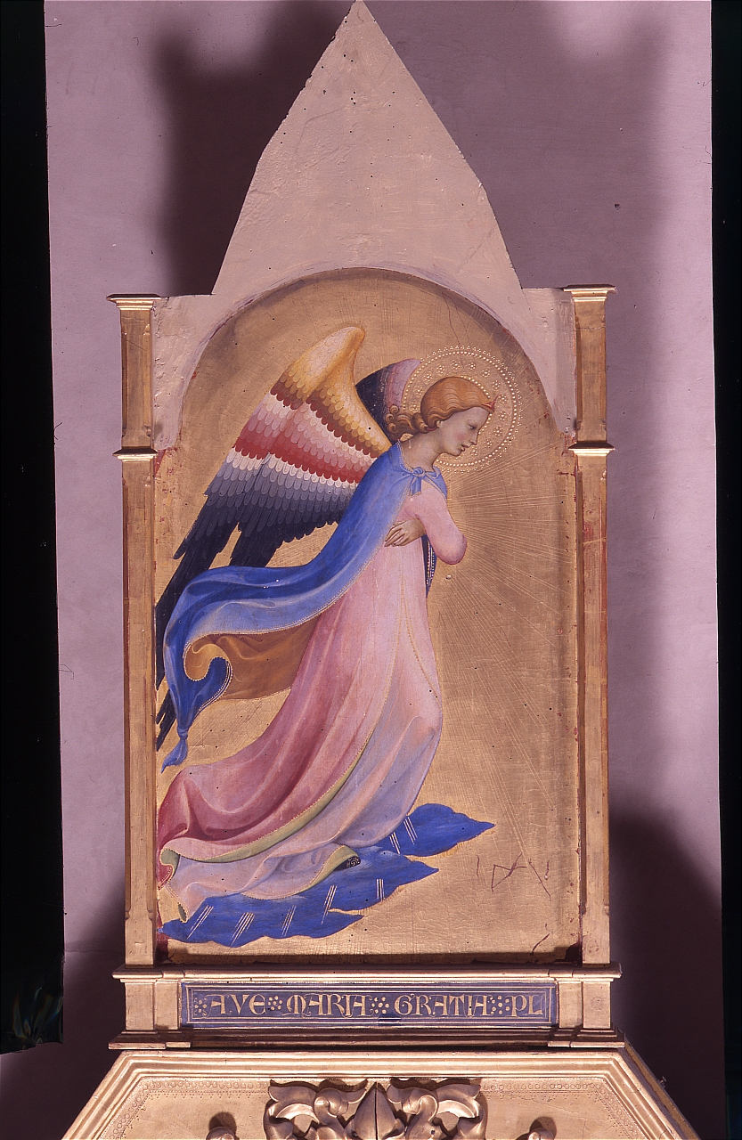 San Gabriele Arcangelo (cimasa di polittico) di Lorenzo Monaco (sec. XV)