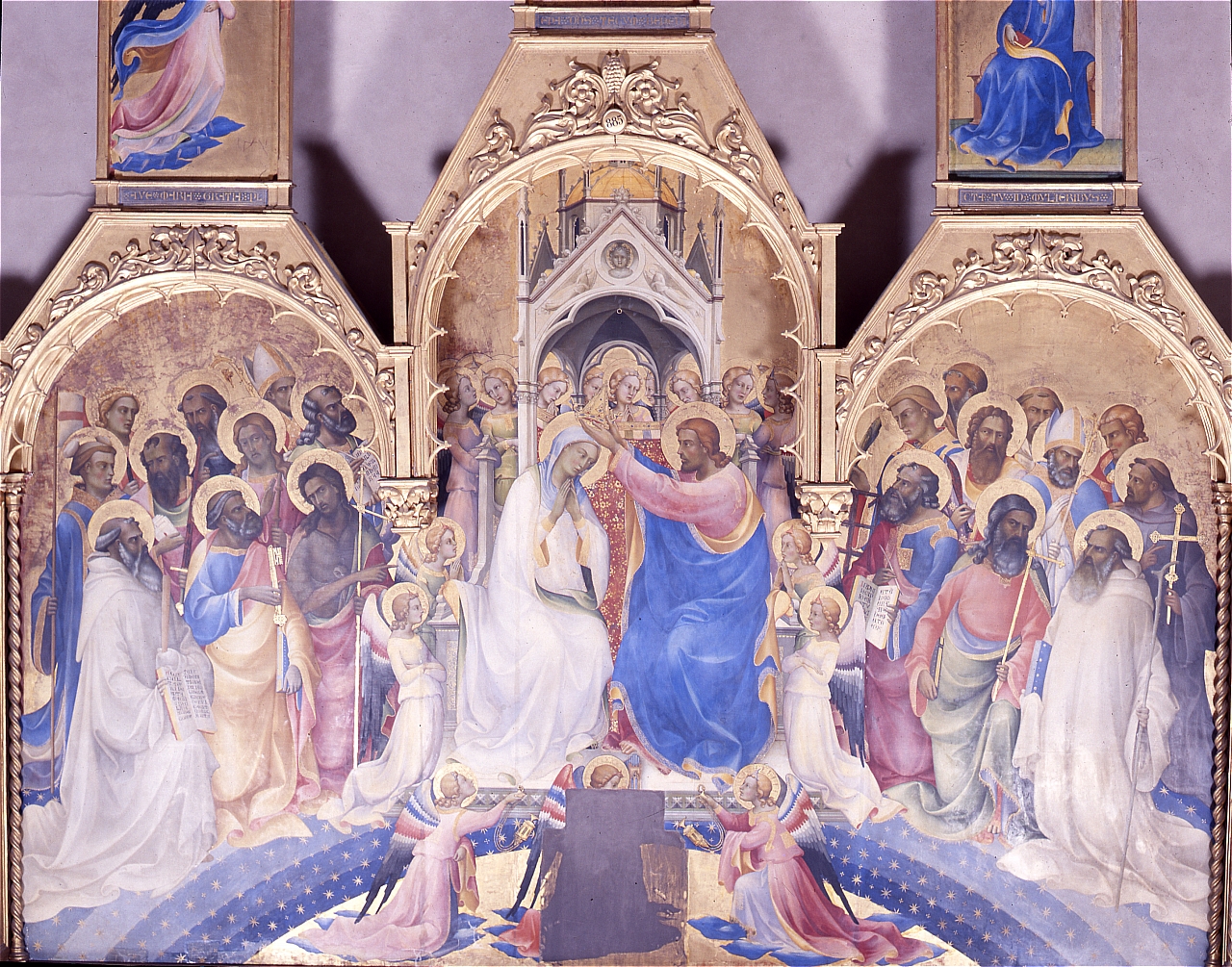 incoronazione di Maria Vergine e Santi (polittico) di Lorenzo Monaco (sec. XV)