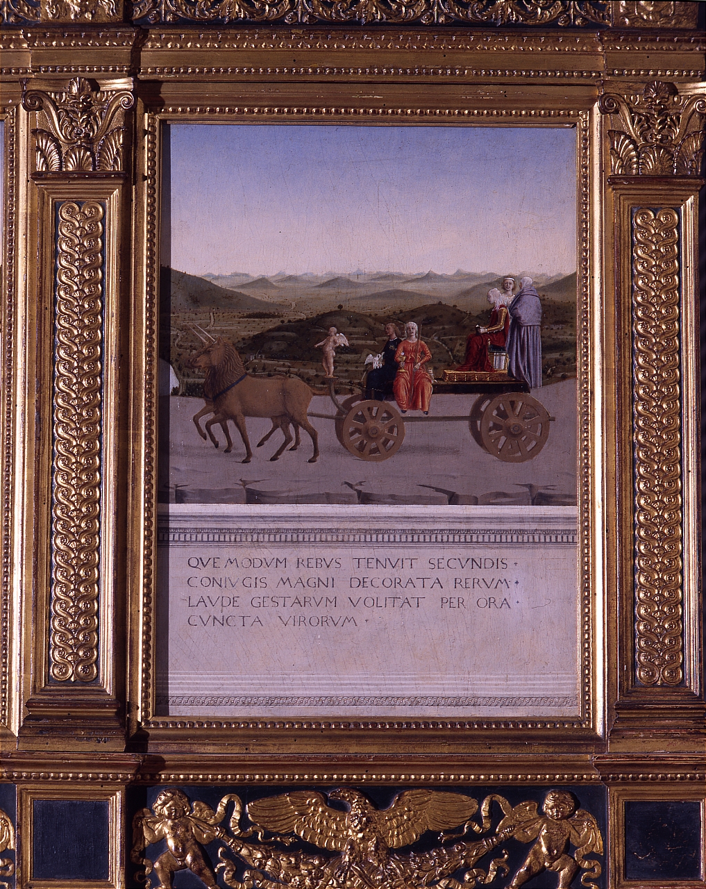 trionfo di Battista Sforza (dipinto) di Piero della Francesca (sec. XV)