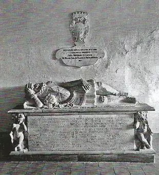 Monumento funebre di Giuseppe Monsolini (monumento funebre, insieme) - ambito Italia meridionale (secondo quarto XVII)