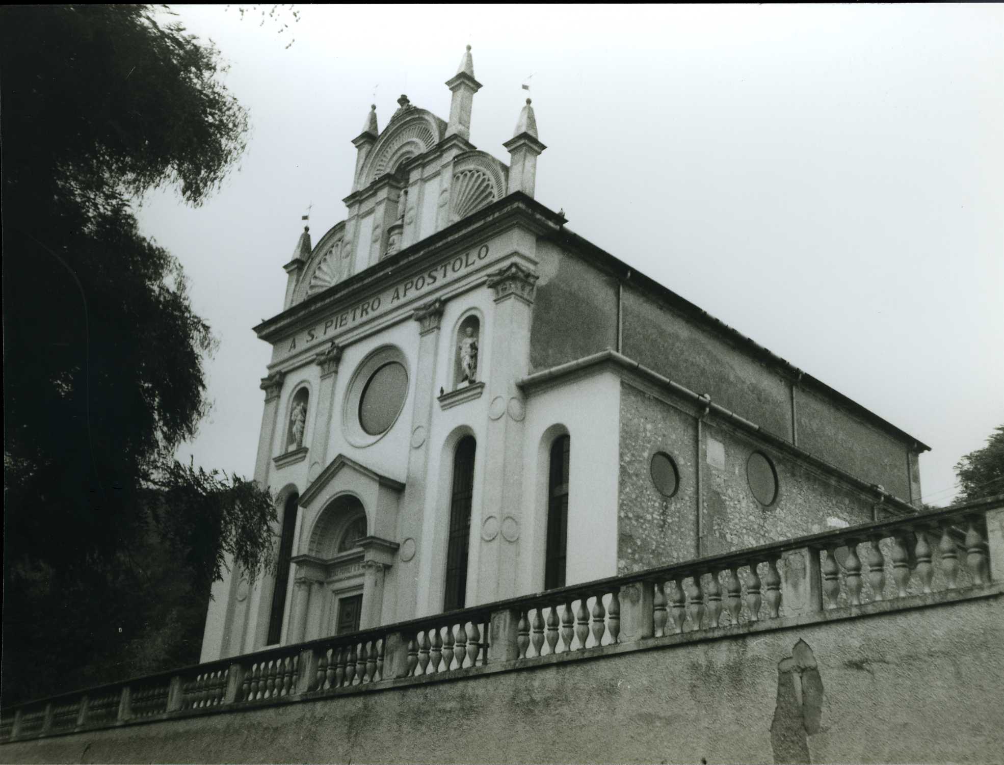 Chiesa parrocchiale di S. Pietro Apostolo (chiesa, parrocchiale) - Mossano (VI)  (XIX, ultimo quarto)