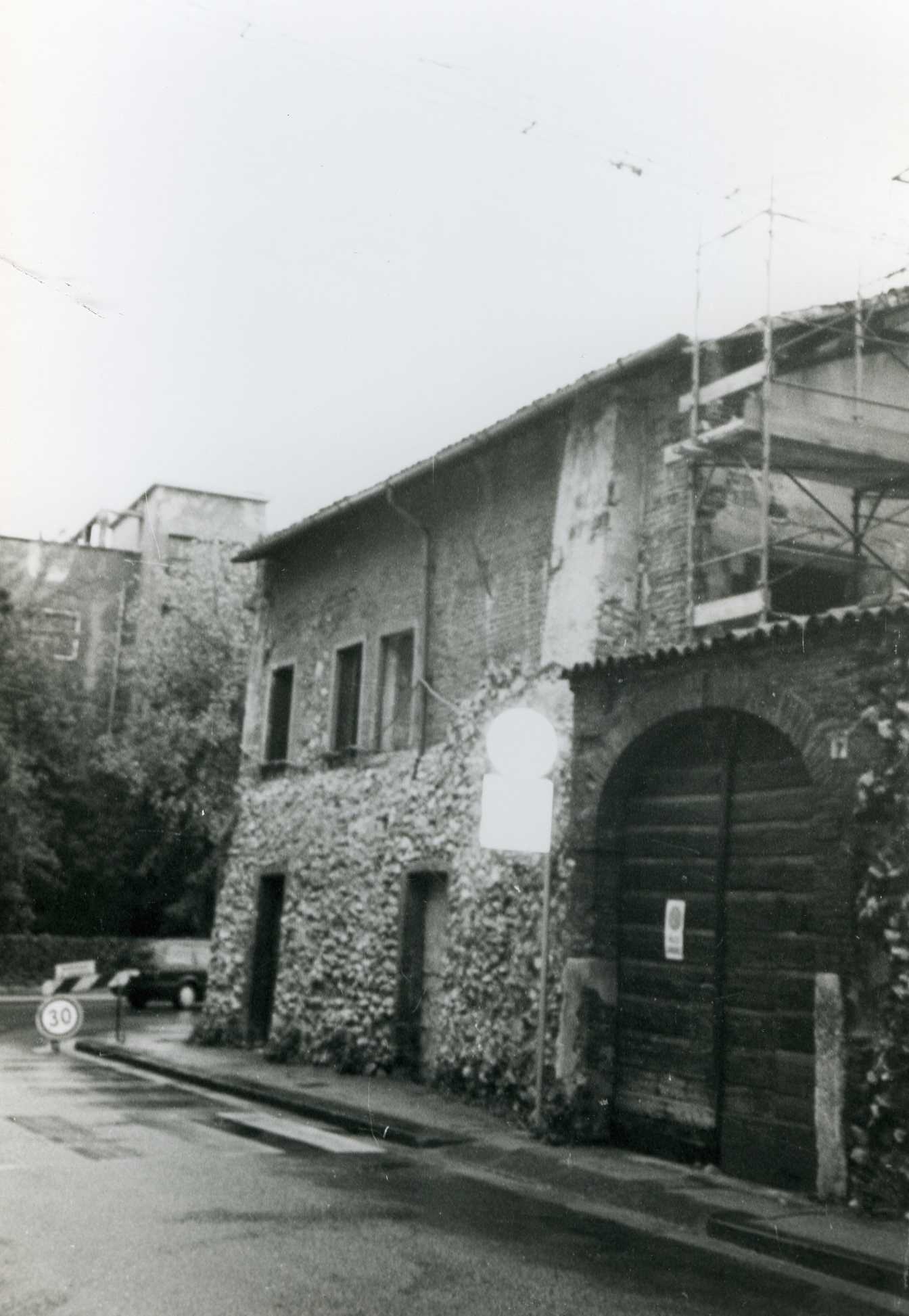 Resti cinta muraria cittadina (mura, difensive) - Vicenza (VI)  (XIII, inizio)
