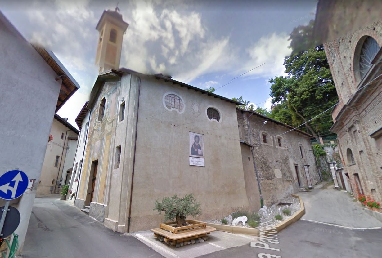 Chiesa di S. Croce e S. Sebastiano (chiesa, confraternita) - Demonte (CN)  (XVII, secondo quarto)