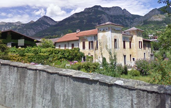 Villa dei Conti Lanza (villa, pedemontana) - DEMONTE (CN)  (XVIII, primo quarto)
