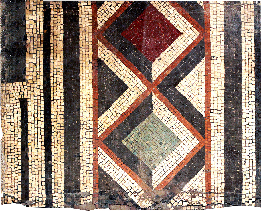 mosaico - Decorazione musiva romana (SECOLI/ I a.C)