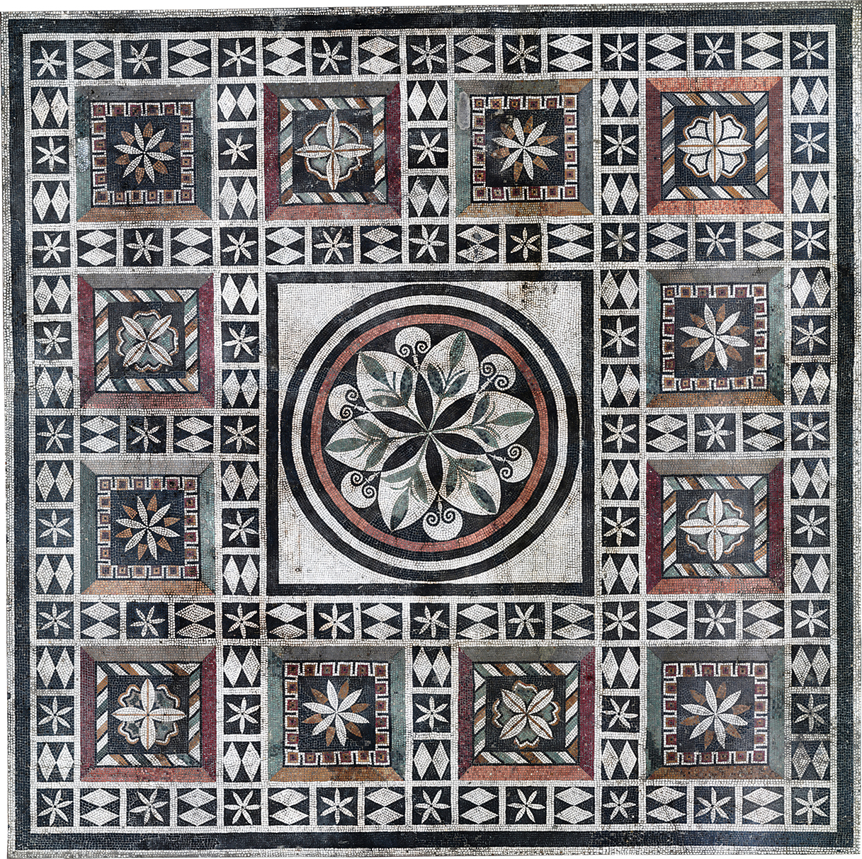mosaico - Decorazione musiva romana (SECOLI/ I)