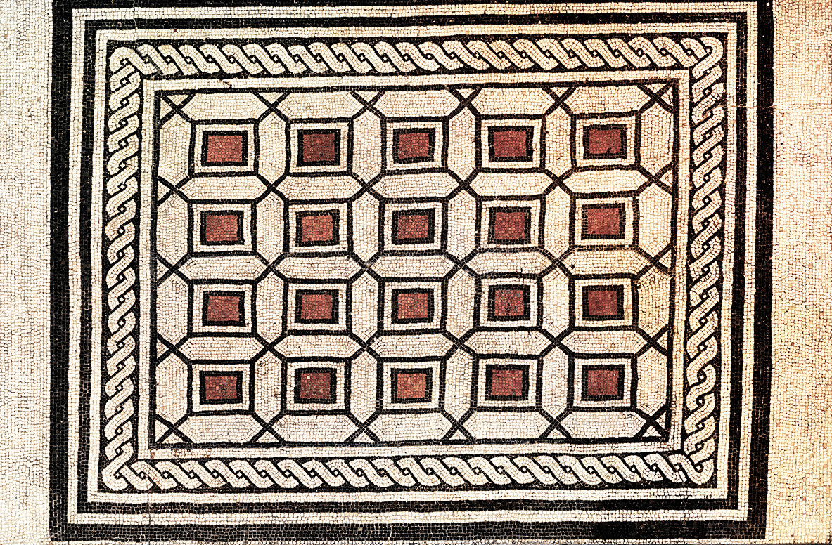 mosaico - Decorazione musiva romana (SECOLI/ I a.C)