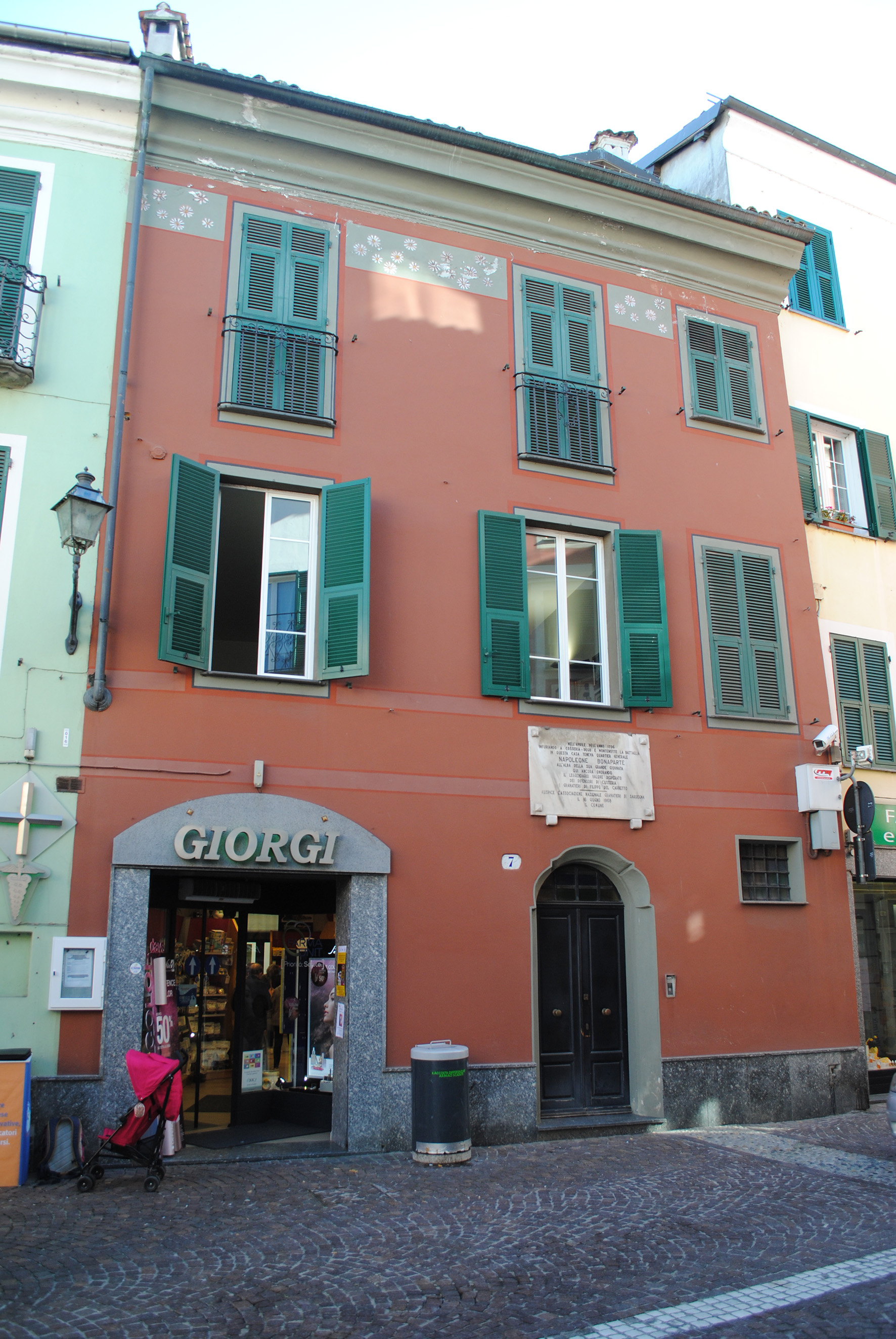 Casa dove si fermò Napoleone dopo la battaglia di Montenotte (casa) - Carcare (SV)  (XVIII)