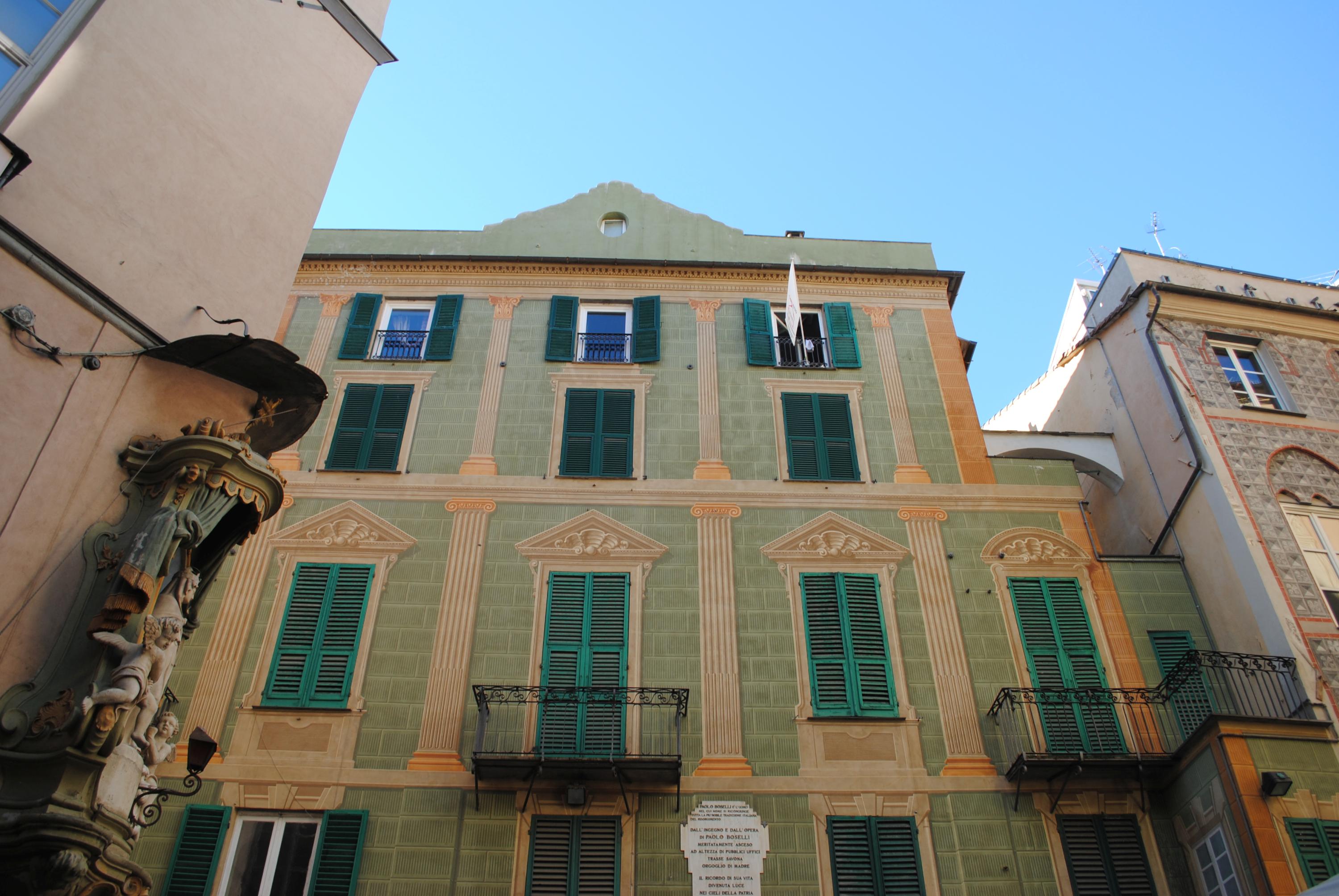 Palazzo Boselli (palazzo) - Savona (SV)  (XVII; XIX)