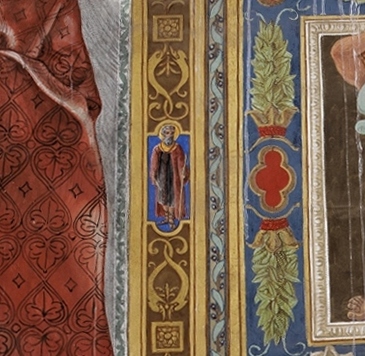 Sant’Omobono, Sant’Omobono (decorazione pittorica, elemento d'insieme) di Notte Emilio (prima metà XX)