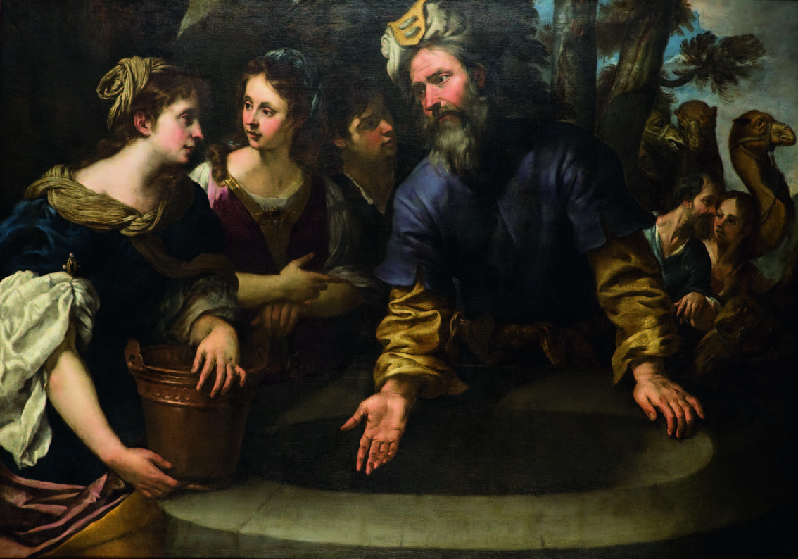 Rebecca al pozzo (dipinto) di De Ferrari Giovanni Andrea (attribuito) (prima metà XVII)