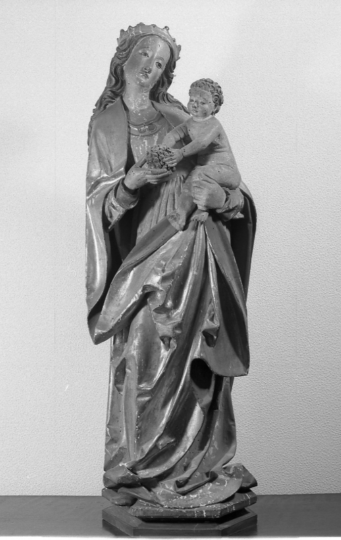 L'Immacolata, Madonna con Bambino (statua, opera isolata) - bottega valdostano-piemontese (primo quarto XV)