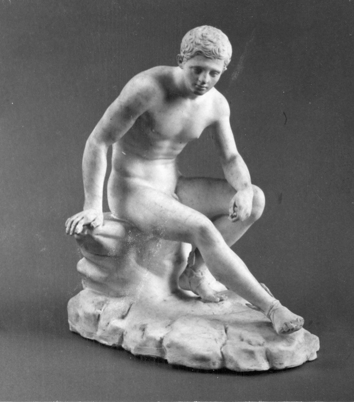 Mercurio (statuetta) - manifattura Reale Fabbrica di Napoli (XVIII)